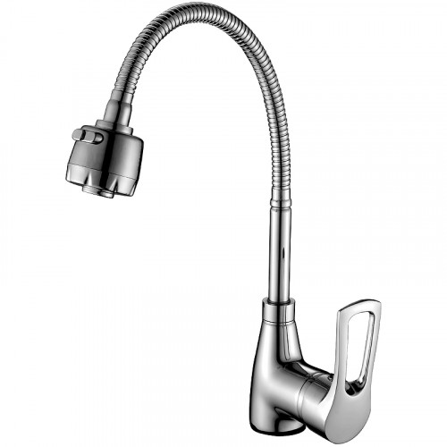 Смеситель для кухни Rossinka T40-26 Хром латунь