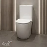 Унитаз-компакт Ceruttispa Таддео (Taddeo) Tornado CT12035 12035 цвет Белый с бачком и сиденьем Микролифт