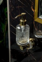 Дозатор для жидкого мыла Boheme Aura 10247-G Золото