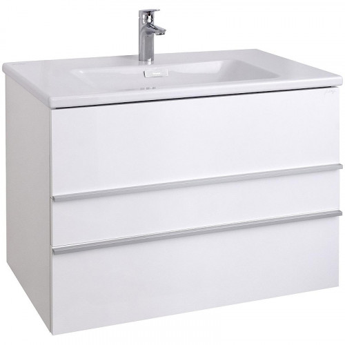 Тумба под раковину Jacob Delafon Lucien 80 EB2057-J5-J5 подвесная Белая глянцевая