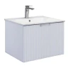 Тумба с раковиной Comforty Муром 60 00-00005266CF подвесная цвет Белый матовый