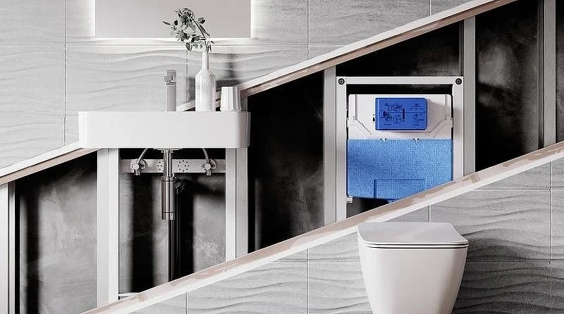 Унитаз с инсталляцией Ideal Standard I.Life A Uni I001601 с сиденьем Микролифт