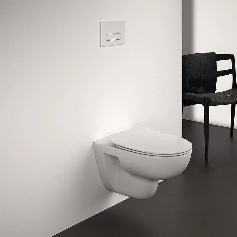 Унитаз с инсталляцией Ideal Standard I.Life A Uni I001601 с сиденьем Микролифт