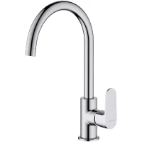 Смеситель для кухни Aquatek Оберон AQ1282CR Хром латунь