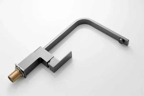 Смеситель для кухни Knotlor Stable KN-21/GM цвет Вороненая сталь