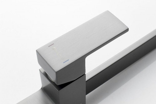 Смеситель для кухни Knotlor Stable KN-21/GM цвет Вороненая сталь