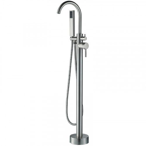 Смеситель для ванны Boch Mann Braies BM8922 Никель матовый латунь на пол