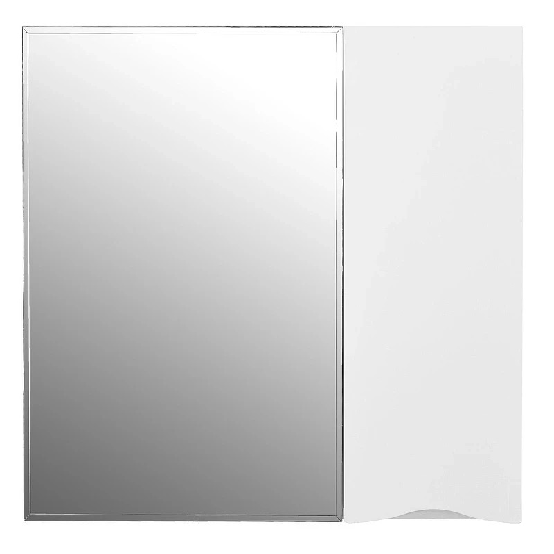 Зеркало со шкафом Loranto Santorini 70 R CS00086968 цвет Белый глянцевый