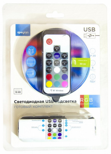 Комплект с лентой светодиодной Apeyron Electrics  10-69
