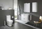 Тумба под раковину Roca The Gap 60 ZRU9302879 подвесная Белая глянцевая