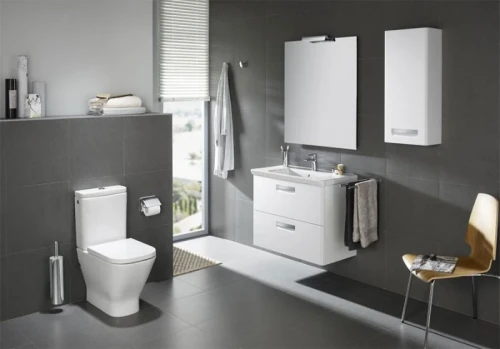 Тумба под раковину Roca The Gap 60 ZRU9302879 подвесная Белая глянцевая