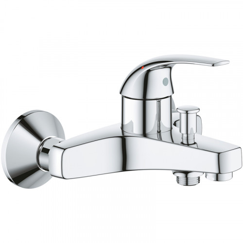 Смеситель для ванны Grohe BauCurve 23599000 Хром латунь на стену