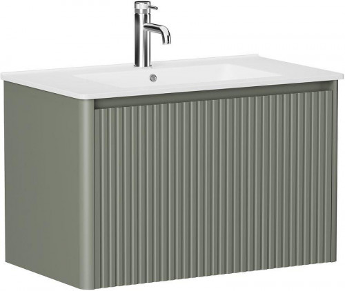 Тумба под раковину Allen Brau Gravity 79 1.370017.CGM подвесная цвет Олива матовый