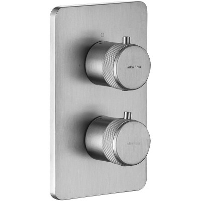 Смеситель для душа Allen Brau Priority 5.31213-BN с термостатом Никель брашированный латунь встраиваемый