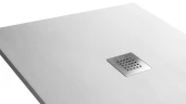 Душевой поддон из искусственного камня Starohome Solid 120х100 25784886 White Matt