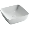 Раковина Ceramicanova Form 42 CN2002 Белая фаянс накладная
