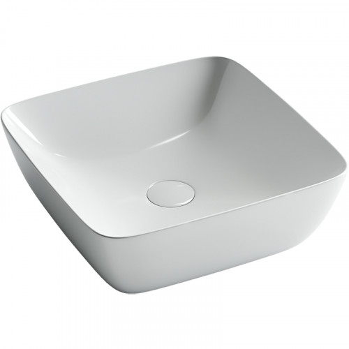 Раковина Ceramicanova Form 42 CN2002 Белая фаянс накладная