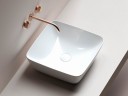Раковина Ceramicanova Form 42 CN2002 Белая фаянс накладная