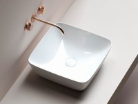 Раковина Ceramicanova Form 42 CN2002 Белая фаянс накладная