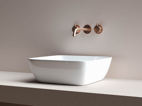 Раковина Ceramicanova Form 42 CN2002 Белая фаянс накладная