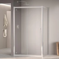 Душевой уголок RGW Passage 100x90 350804509-11 профиль цвет Хром стекло прозрачное