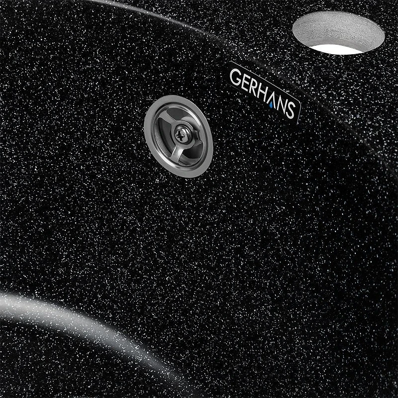 Кухонная мойка Gerhans 47 A05-22/311-11-24 цвет Черный
