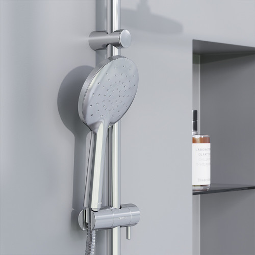 Душевая система Damixa Jupiter 977770000 Хром латунь на стену