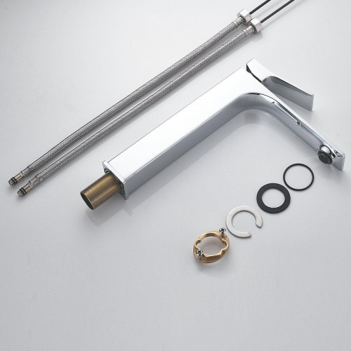 Смеситель для раковины Shevanik S6111 цвет Хром