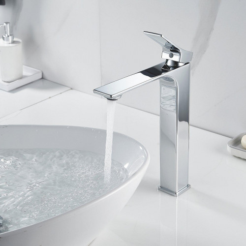 Смеситель для раковины Shevanik S6111 цвет Хром