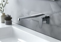 Смеситель для раковины Aquatek Оберон AQ1213CR Хром латунь встраиваемый