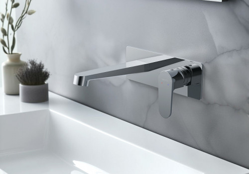 Смеситель для раковины Aquatek Оберон AQ1213CR Хром латунь встраиваемый