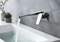 Смеситель для раковины Aquatek Оберон AQ1213CR Хром латунь встраиваемый
