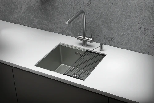 Кухонная мойка Granula Kitchen Space 50 5045U цвет Сталь матовая