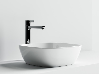 Раковина-чаша Ceramicanova Element 40 CN5006 Белая фаянс накладная
