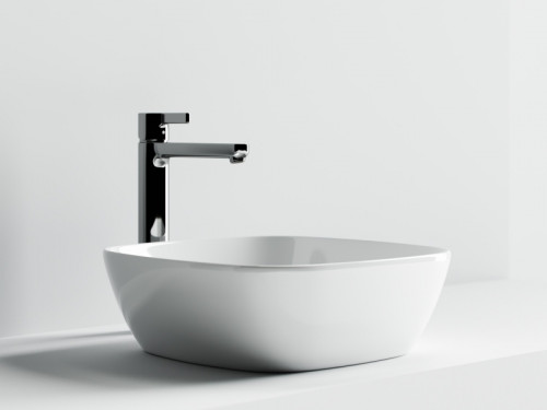 Раковина-чаша Ceramicanova Element 40 CN5006 Белая фаянс накладная