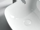 Раковина-чаша Ceramicanova Element 40 CN5006 Белая фаянс накладная
