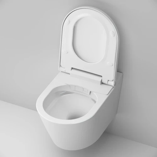 Унитаз биде AM.PM Inspire CleanCare CCC501700SC подвесной с сиденьем Микролифт фарфор подвесной