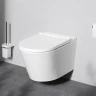 Унитаз биде AM.PM Inspire CleanCare CCC501700SC подвесной с сиденьем Микролифт фарфор подвесной
