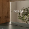 Зеркальный шкаф Equil Gleam 60 szGLEAM.LED.60.1D-34 с подсветкой цвет Зеленый камень Дуб вотан