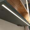 Зеркальный шкаф Equil Gleam 60 szGLEAM.LED.60.1D-34 с подсветкой цвет Зеленый камень Дуб вотан