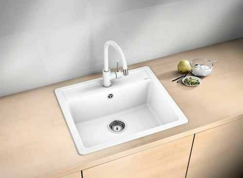 Кухонная мойка Blanco Legra 6 523337 Кофе искусственный камень (литьевой мрамор) встраиваемый