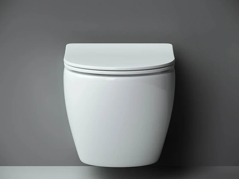 Комплект унитаза с инсталляцией Ceramicanova Metropol CN4002_1001CH_1000 с сиденьем Микролифт и клавишей смыва Хром глянцевый фарфор подвесной