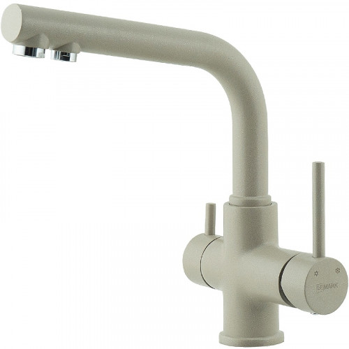 Смеситель для кухни Lemark Comfort LM3061PGR Грей латунь