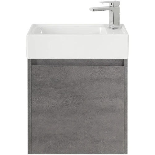 Тумба под раковину BelBagno Kraft Mini 50 R KRAFT MINI-500/260-1A-SO-CG-R подвесная Cemento Grigio МДФ / ЛДСП