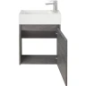 Тумба под раковину BelBagno Kraft Mini 50 R KRAFT MINI-500/260-1A-SO-CG-R подвесная Cemento Grigio МДФ / ЛДСП