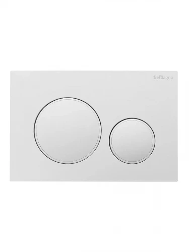 Клавиша смыва BelBagno BB-17C-BL цвет Белый глянцевый