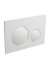Клавиша смыва BelBagno BB-17C-BL цвет Белый глянцевый