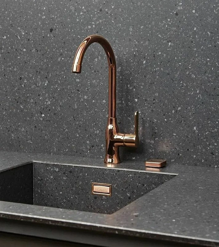 Смеситель для кухни Alveus Slim Monarch Copper new 1134834 Медь латунь