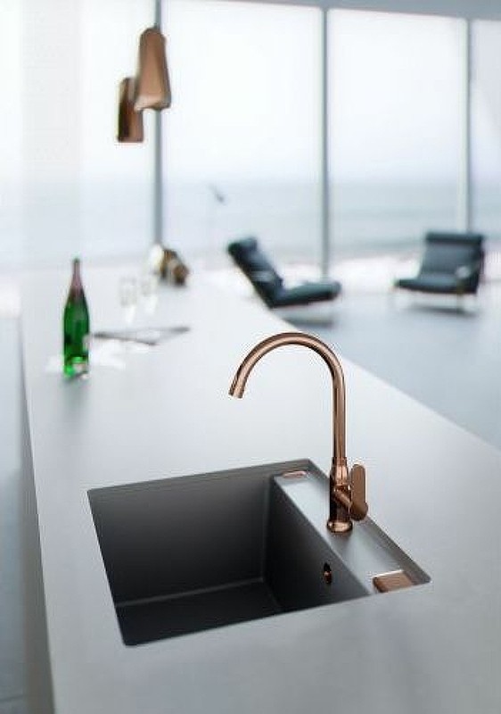 Смеситель для кухни Alveus Slim Monarch Copper new 1134834 Медь латунь