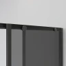 Душевой уголок Niagara Nova 100х100 NG-2824-34BLACK профиль Черный матовый стекло тонированное